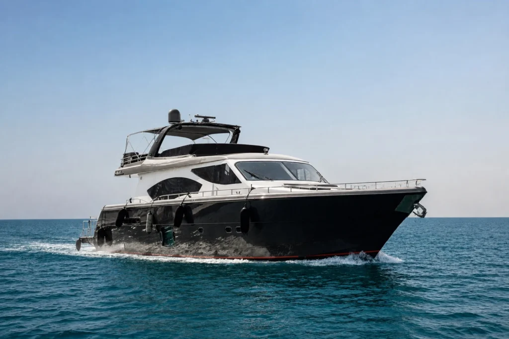 NOTTE 95 ft yacht rental Dubai